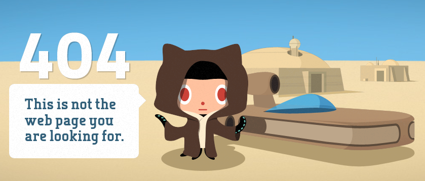 github 404 page