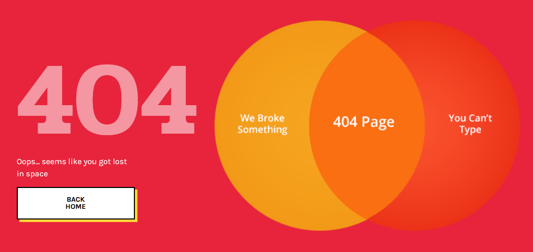 funny 404 pages