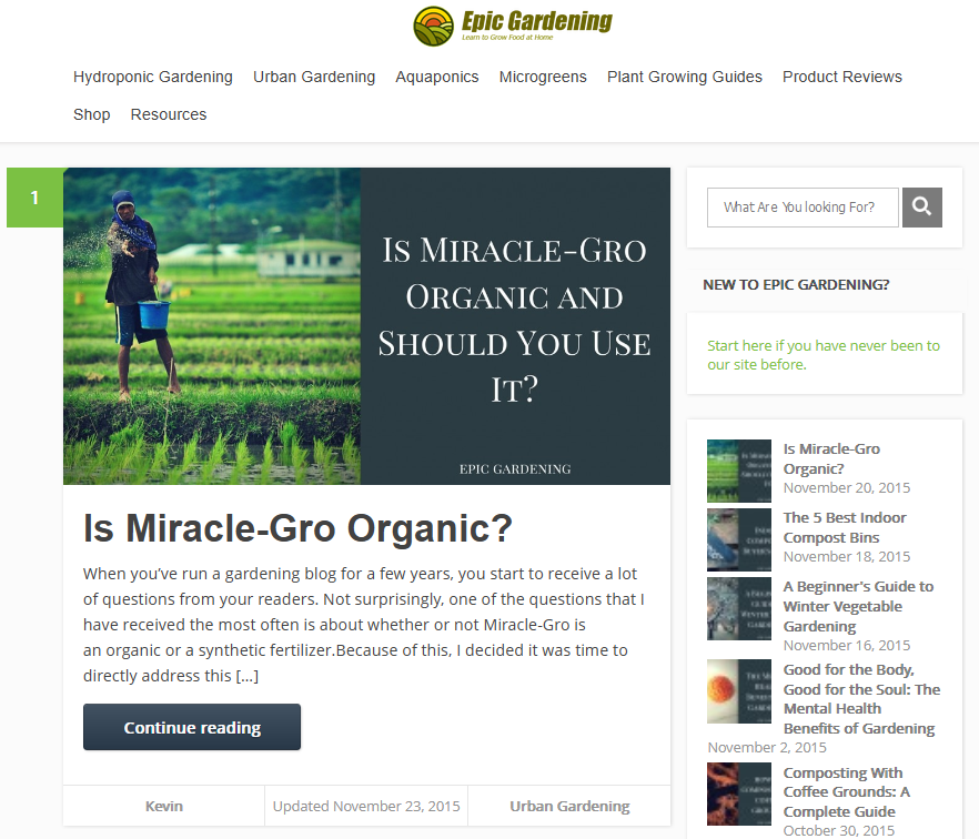 Amazon Affiliate website examples