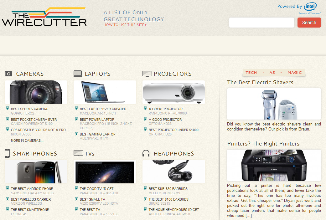 The Wirecutter wayback machine