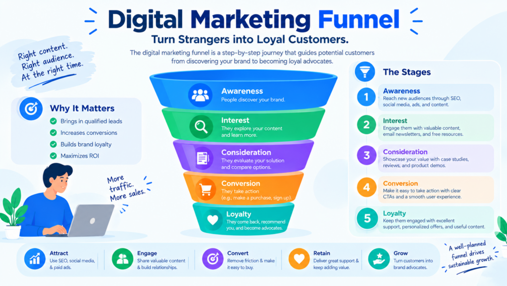 What Is a Digital Marketing Funnel?