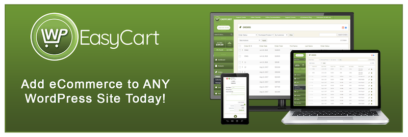 One of the free ecommerce WordPress plugins for checkout.