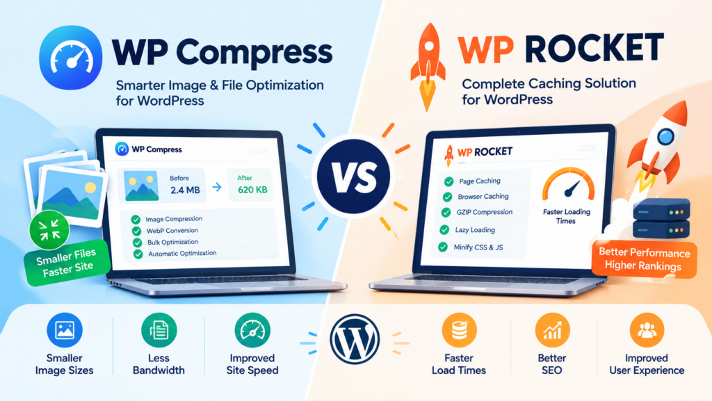 WP Compress vs WP Rocket