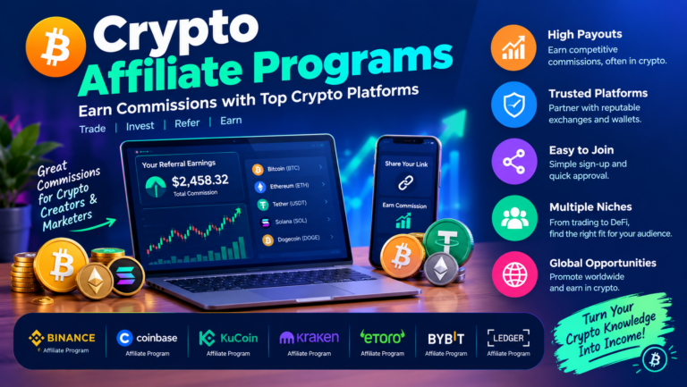 Crypto Affiliate Programs for Digital Commissions