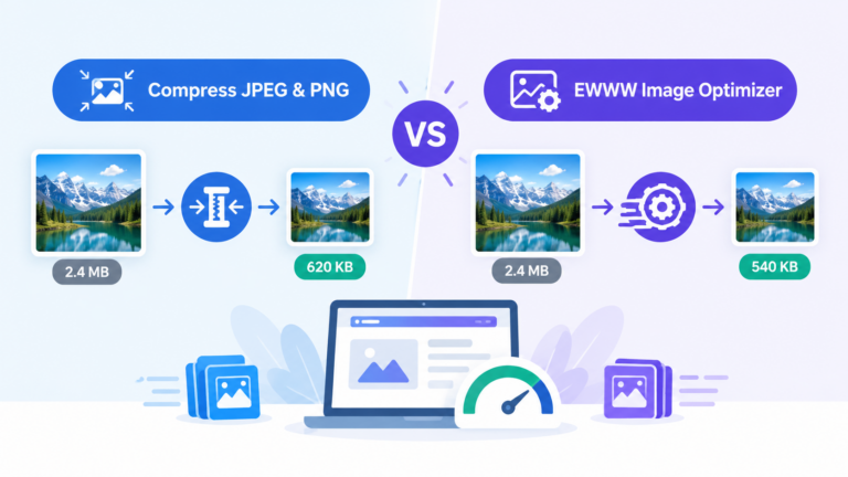 Compress JPEG & PNG Images vs EWWW Image Optimizer