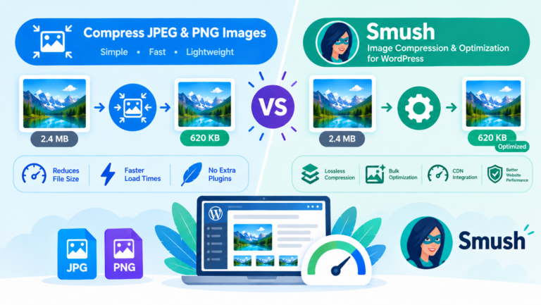 Compress JPEG & PNG Images vs Smush