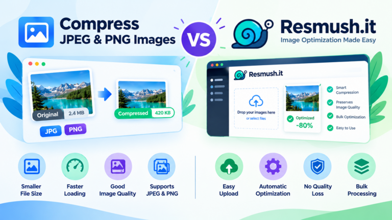 Compress JPEG & PNG Images vs reSmush.it
