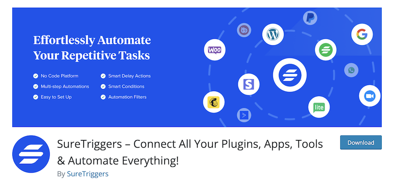 The SureTriggers plugin.