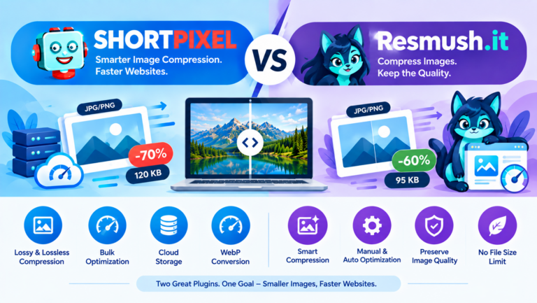ShortPixel Image Optimizer vs reSmush.it