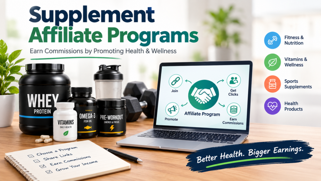 Supplement Affiliate Programs