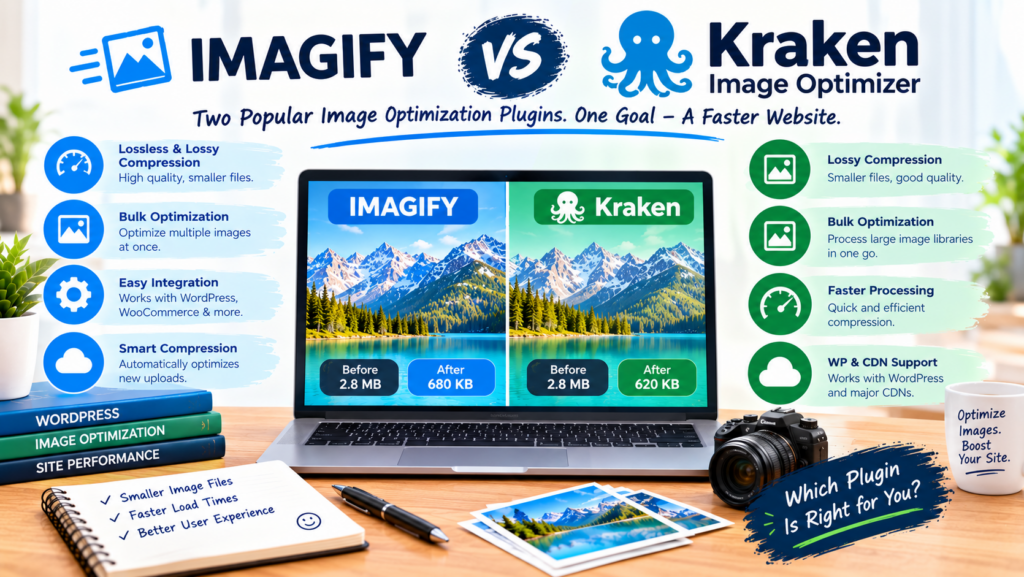 Imagify vs Kraken Image Optimizer