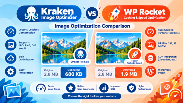 Kraken Image Optimizer vs WP Rocket