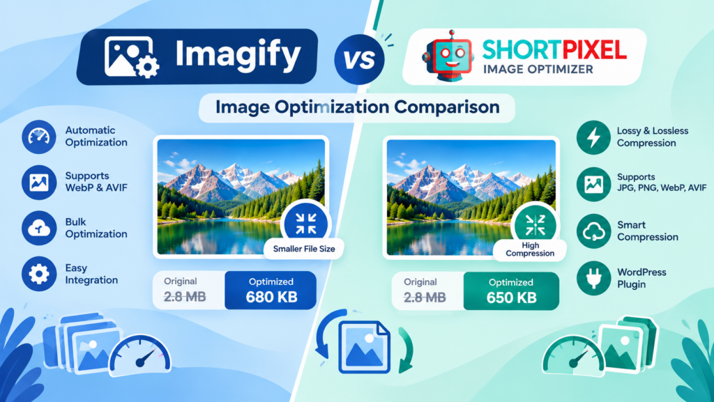 Imagify vs ShortPixel Image Optimizer