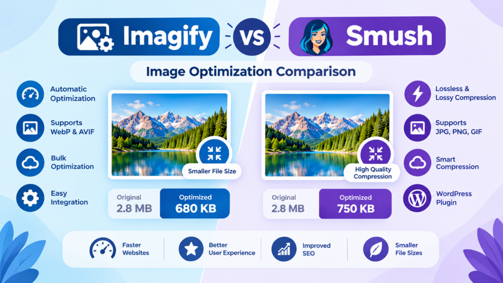 Imagify vs Smush
