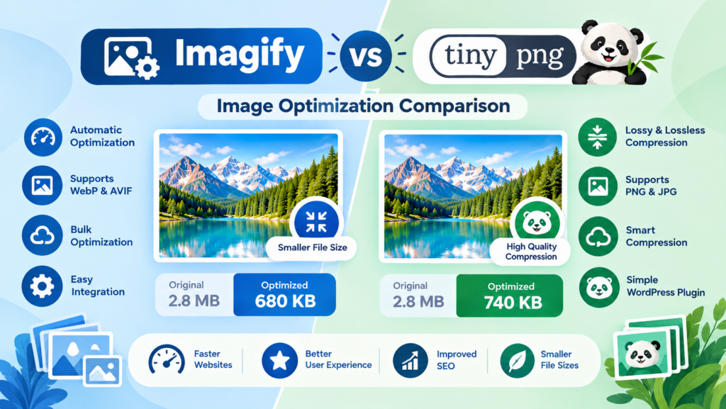 Imagify vs TinyPNG