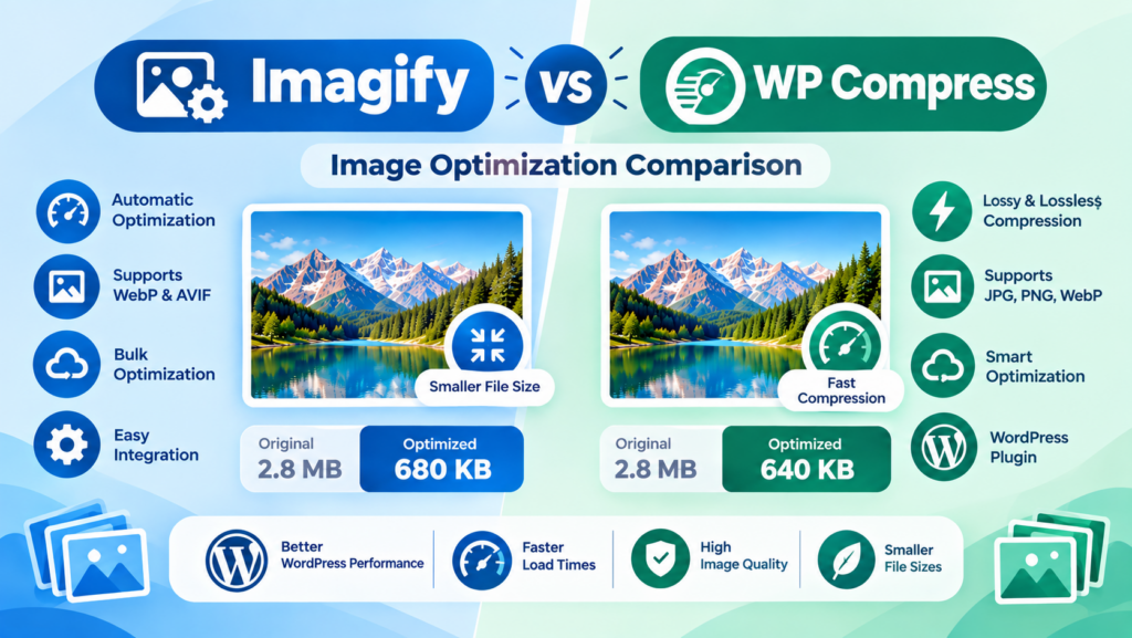 Imagify vs WP Compress