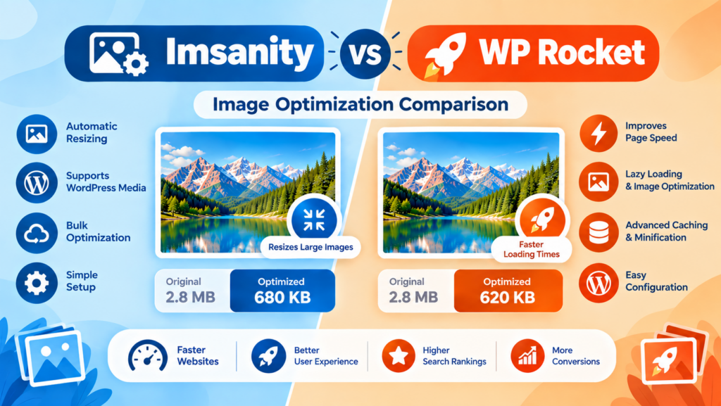 Imsanity vs WP Rocket