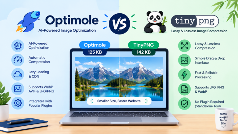 Optimole vs TinyPNG