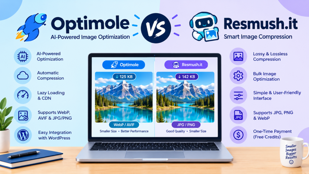 Optimole vs reSmush.it