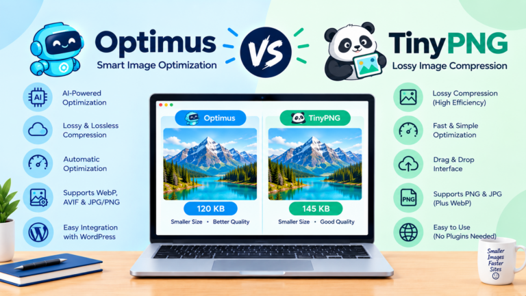 Optimus vs TinyPNG