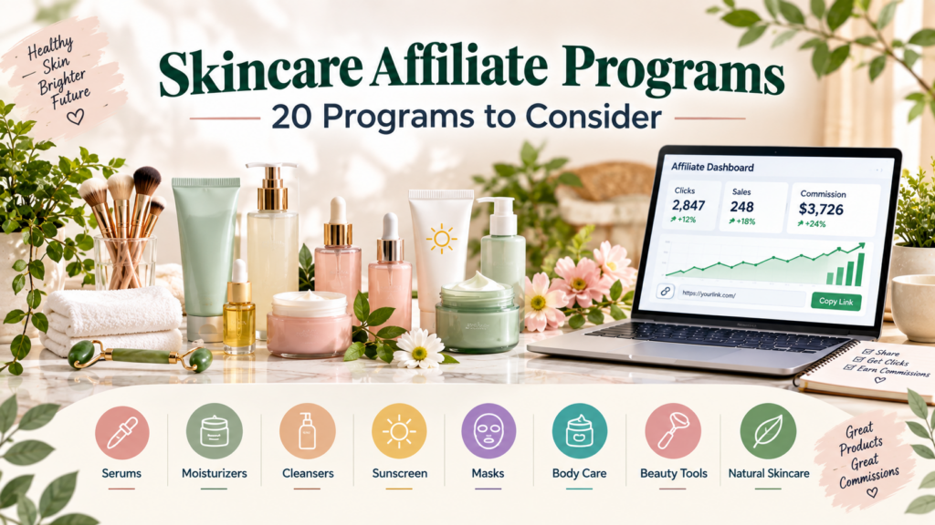 Skincare Affiliate Programs