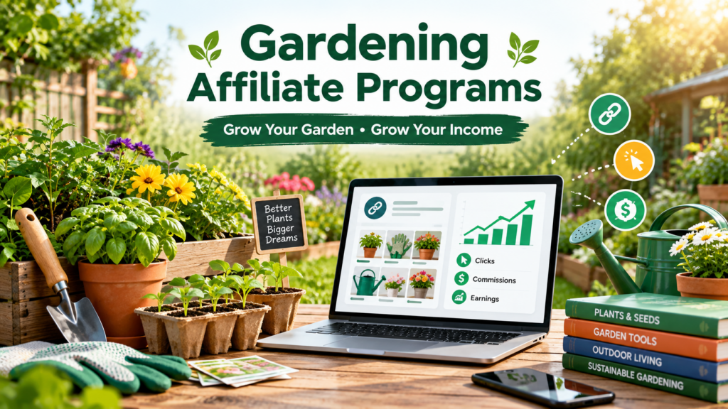 Gardening Affiliate Programs