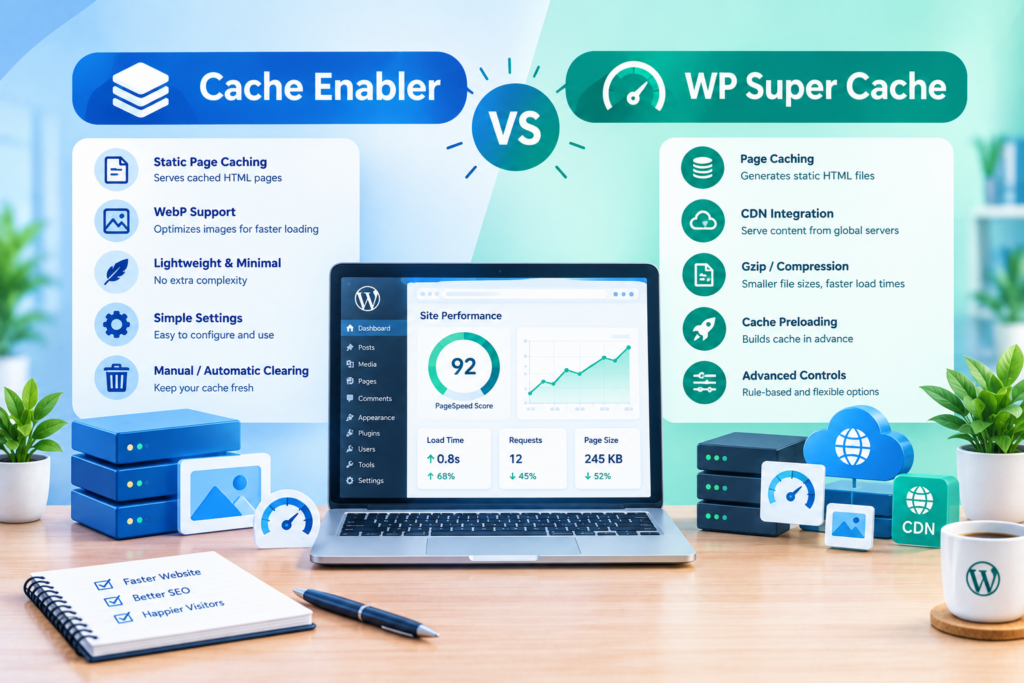 Cache Enabler vs WP Super Cache