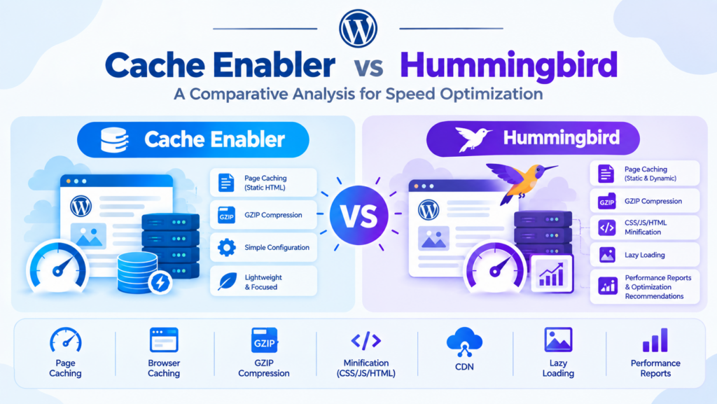 Cache Enabler vs Hummingbird