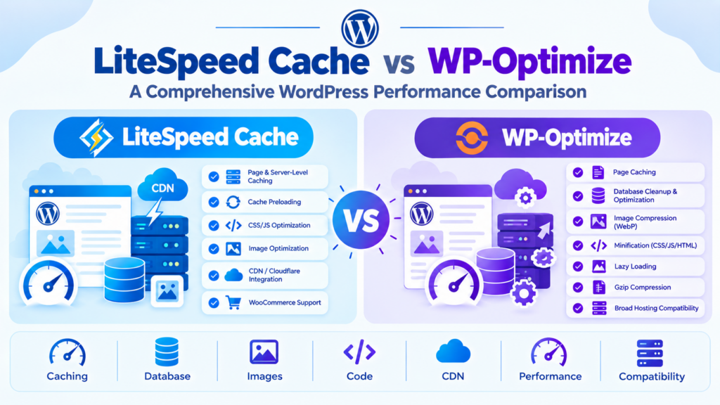 LiteSpeed Cache vs WP-Optimize