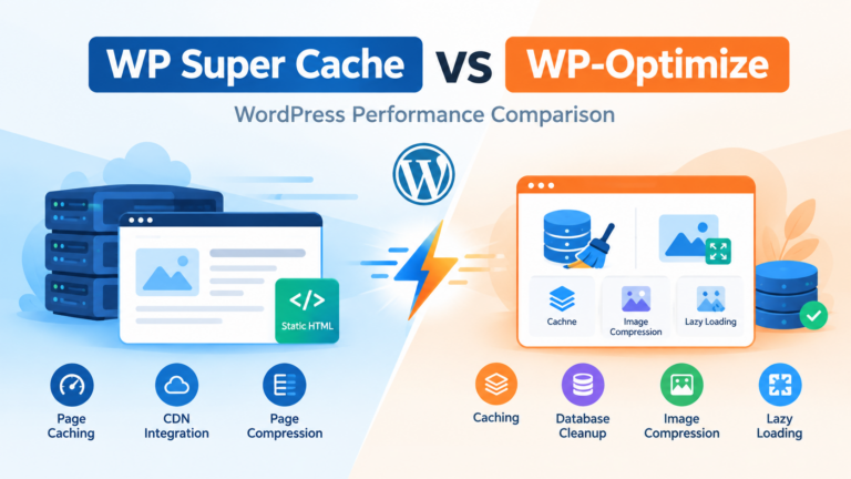 WP Super Cache vs WP-Optimize