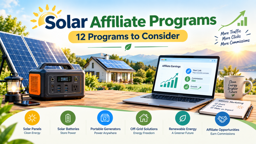 Solar Affiliate Programs