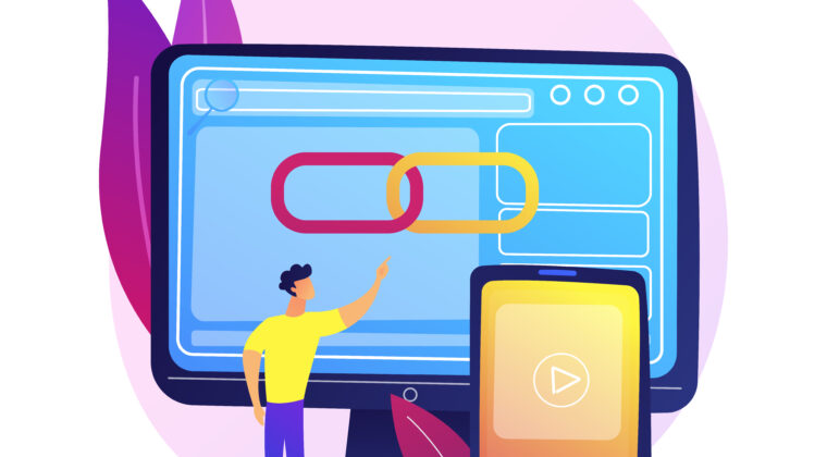 media player vector concept metaphor.