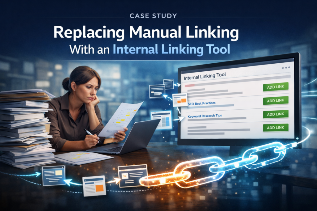 link whisper cs 1 replacing manual link