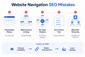 lw blog 6 website navigation seo mistakes internal linking & site structure issues