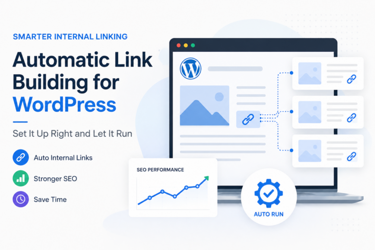 Automatic link building tool